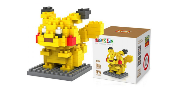 Pokemon Pikachu Building Block Toy (120 Pieces) Only $1.20 Shipped!