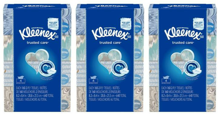 Target: Get THREE Kleenex Everyday Facial Tissues, 160 Count (Pack of 4) for Only $15.63 + Earn $5 Gift Card!