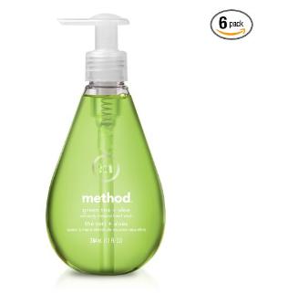 Method Naturally Derived Gel Hand Wash, Green Tea + Aloe, 12 Ounce (Pack of 6) – Only $14.35!