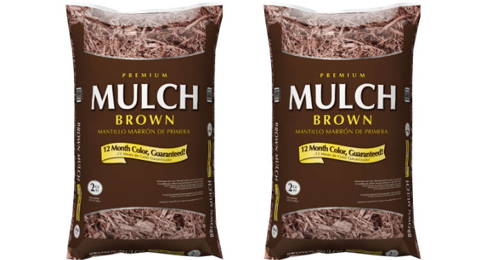 Premium Brown Mulch Only $2.00!