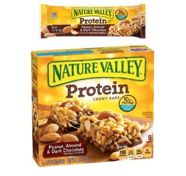 Nature Valley Peanut, Almond and Dark Chocolate Protein Chewy Bars, 5 Count (Pack of 6) – Only $19.19!
