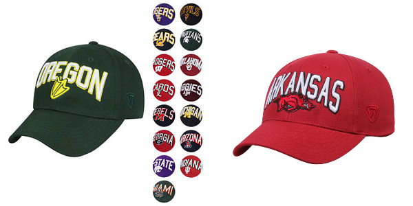 NCAA Hats Down to Only $9.99!! (Reg $17.99)