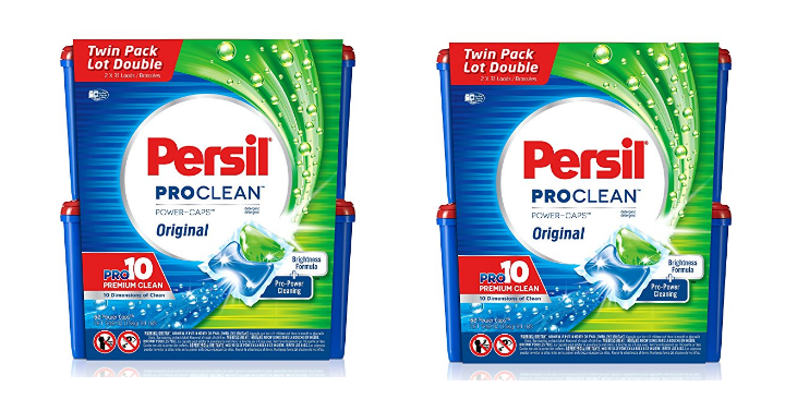Persil ProClean Power-Caps Laundry Detergent 62 Loads Only $9.00!