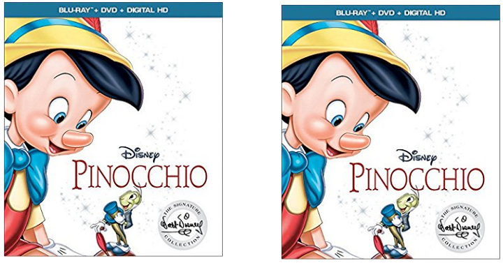 Pinocchio in Blu-ray Only $19.99! (Reg. $24.99)