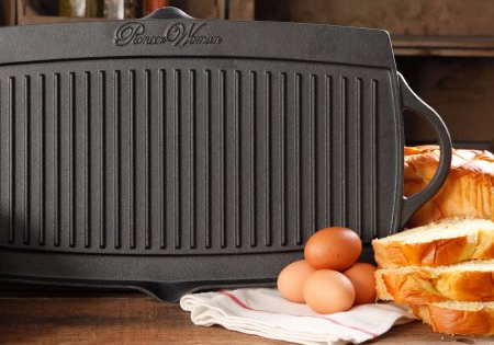 Pioneer Woman Cast Iron Reversible Griddle—$19.97!