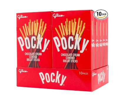 Pocky Biscuit Stick, Chocolate, 2.47 Ounce (Pack of 10) – Only $12.84!