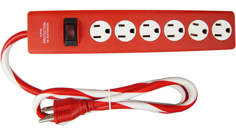 WorkChoice 3′ 6-Outlet Indoor Power Strip Only $2.79!