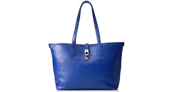 Tommy Hilfiger Kira Leather Shopper Bag Only $48.75 Shipped! LOWEST PRICE!