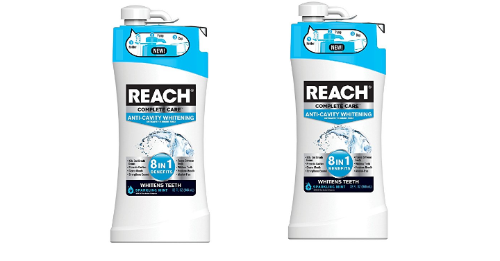 Reach Complete Care 8-In-1 Plus Whitening Mouth Rinse (Pack of 4) Only $10.56 Shipped!