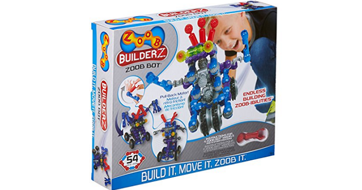 BuilderZ ZOOB Bot Only $12.87! (Reg. $32)