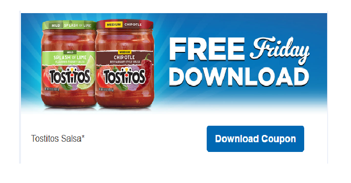 FREE Tostitos Salsa! (Today, March 24th Only)