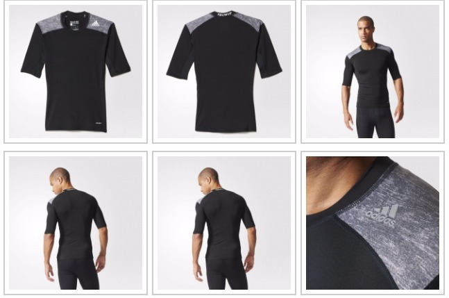 Adidas Techfit Base Tee Only $14.00! Save 50%!!