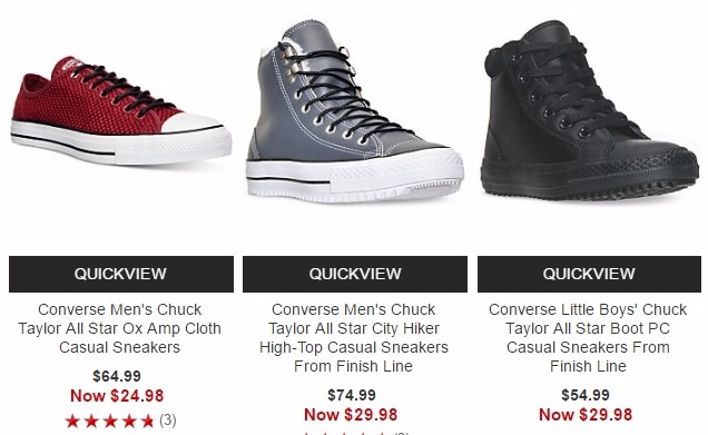 *HOT* Converse for the Family From $24.98!