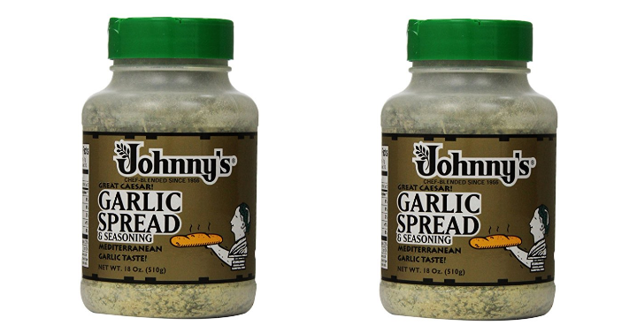 Johnny’s Garlic Spread and Seasoning, 18 Ounce Only $16.98! #1 Best Seller!
