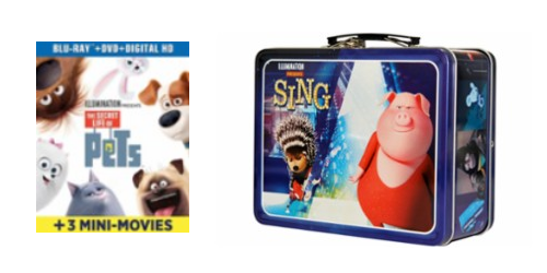 FREE Sing Lunchbox With Movie Purchase! Prices Starting at $4.99!