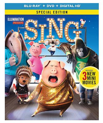 Sing (Blu-ray / DVD / Digital HD) – Only $19.99 + Earn $10.20 in SYW Points! That’s Like Getting it for Only $9.79!!
