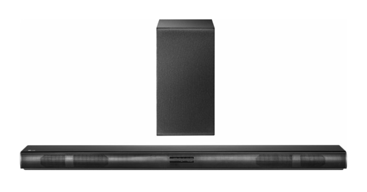LG 2.1 Channel Soundbar System with Wireless Subwoofer Only $149.99 Shipped! (Reg. $279.99)
