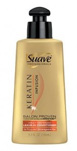 Suave Professionals Heat Defense Conditioner, Keratin Infusion 5.1 oz (Pack of 3) – Only $8.24!