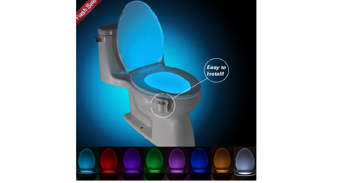 LED Toilet Light Only $2.99 Shipped!