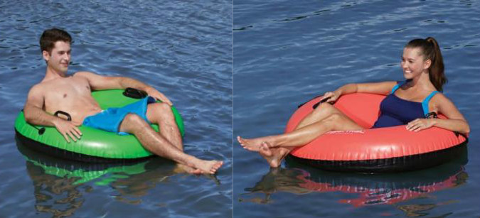 Ozark Trail 45 Easy-Board River Tube – Only $4.94! Available in Red and Green!