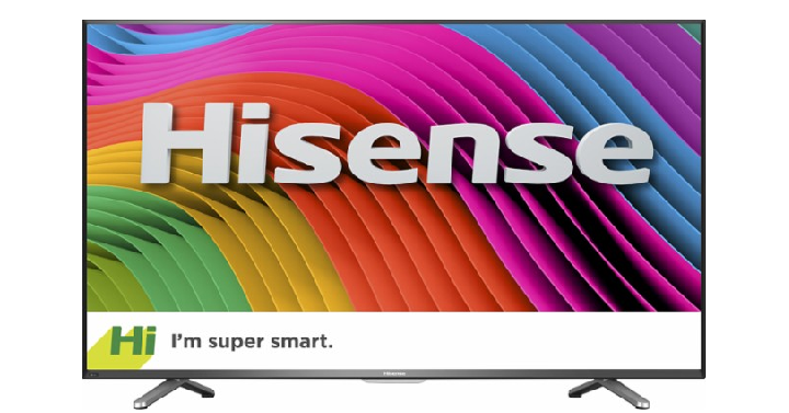 Hisense 50″ LED Smart  HD TV Only $329.99 Shipped! (Reg. $449.99)