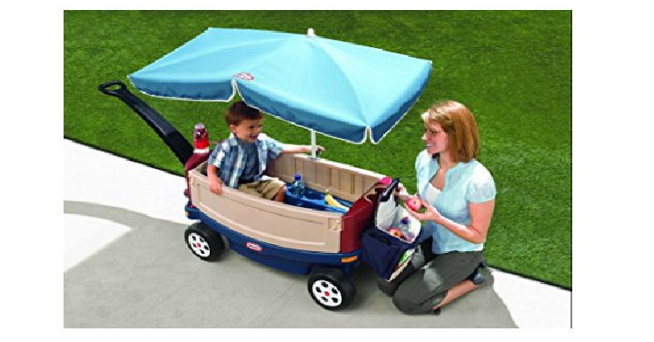Little Tikes Wagon with Umbrella Only $110.04 Shipped! (Reg. $144.99)