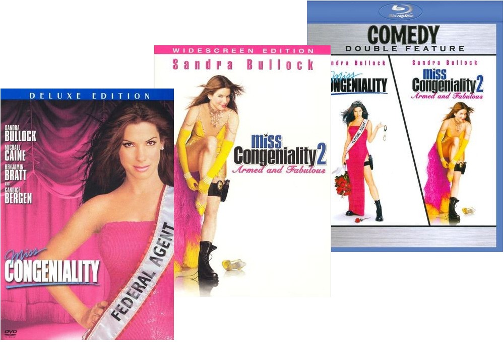 Miss Congeniality Movies and 2-Movie Sets – As Low as $3.99!