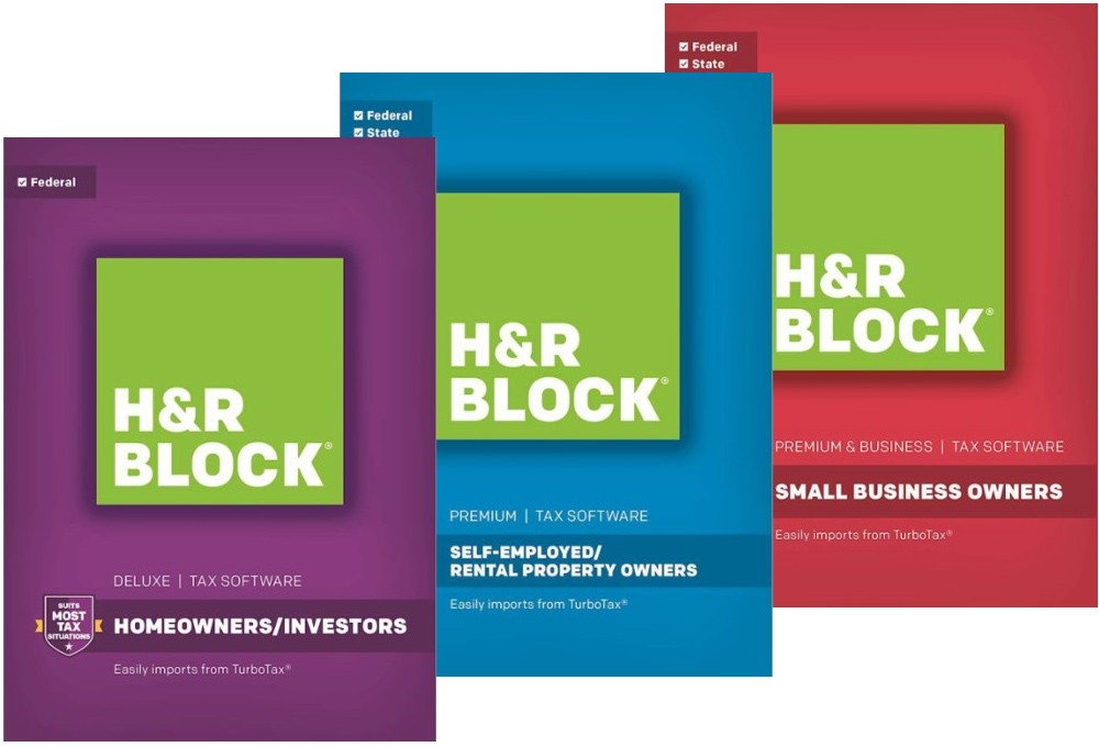 Save up to $50 on Select H&R Block Tax Software! Priced from $14.99!