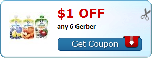 Gerber Organic Pouches Only $.62 Each at Kroger!