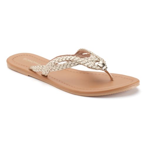 Kohl’s 30% off! Earn Kohl’s Cash! Stack Codes! Free shipping! SONOMA Goods for Life Braided Flip-Flops – Just $9.09!