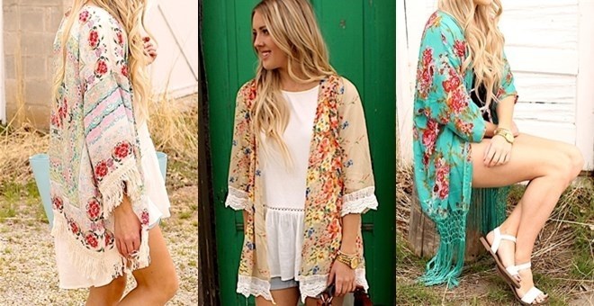 Beautiful Spring Kimonos – Just $18.99!