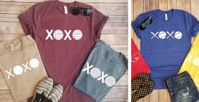 Favorite Sport XOXO Tees – From Jane – Just $13.99!