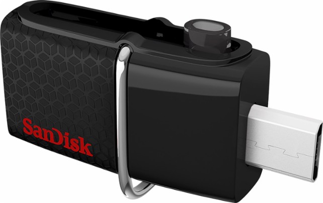SanDisk Ultra 32GB Micro USB/USB 3.0 Flash Drive – Just $9.99!