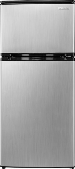 Insignia 4.3 Cu. Ft. Compact Refrigerator – Stainless Steel Look – Just $149.99!