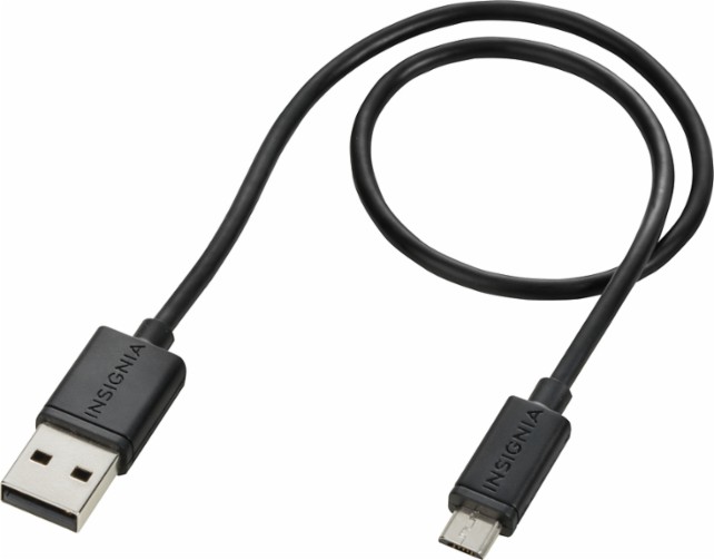 Insignia 1′ Short Micro USB Charge and Sync Cable – Just $4.99!