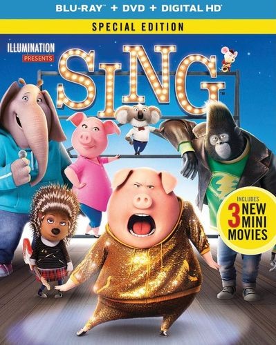 Sing Blu-ray/DVD – Includes Digital Copy – w/ FREE Lunchbox – Just $12.99!