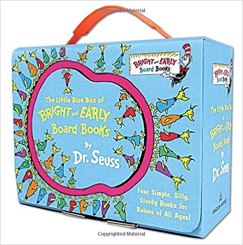 The Little Blue Box of 4 Bright and Early Board Books by Dr. Seuss – Just $8.91!