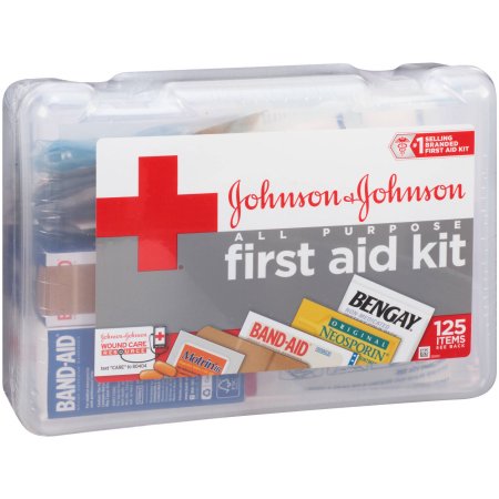 Johnson & Johnson Red Cross All Purpose First Aid Kit, 125 Pieces – Just $6.99!