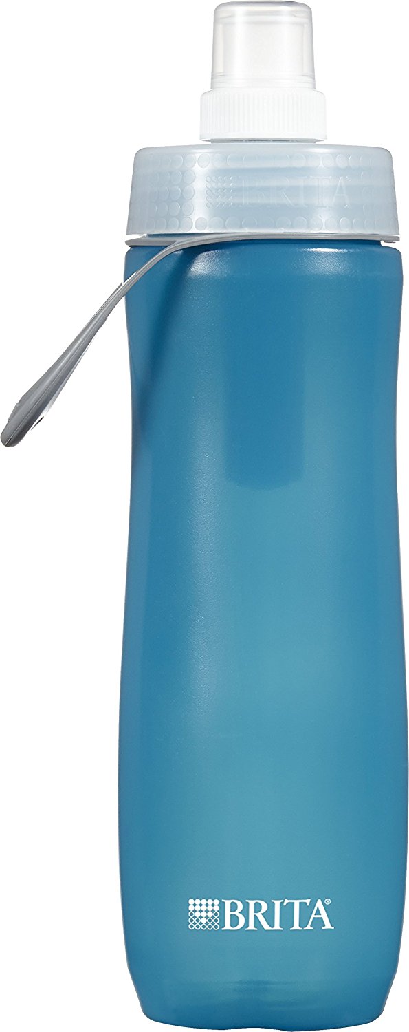 Brita 20 Ounce Sport Water Filter Bottle with 1 Filter, BPA Free – Just $6.43!