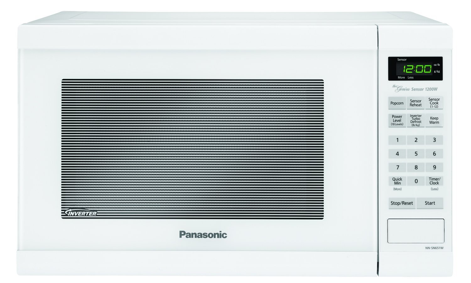 Panasonic 1.2 Cu. Ft Countertop Microwave Oven with Inverter Technology – Just $128.80!