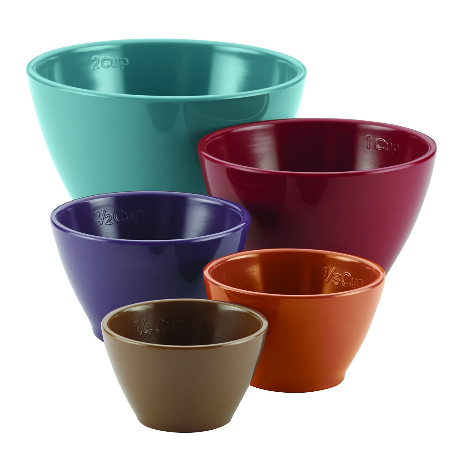 Rachael Ray 5 Piece Cucina Melamine Nesting Measuring Cups – Just $10.69!