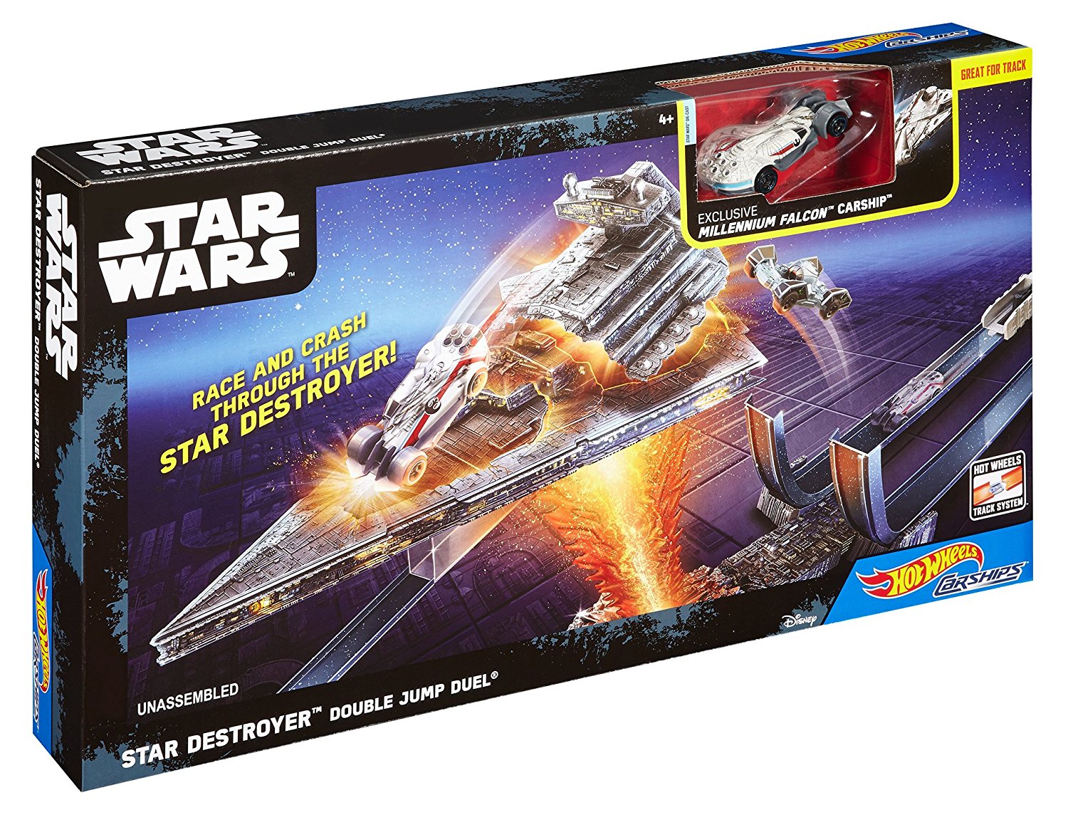 Hot Wheels Star Wars Carships Double Jump Star Destroyer Battle Playset – Just $8.58!