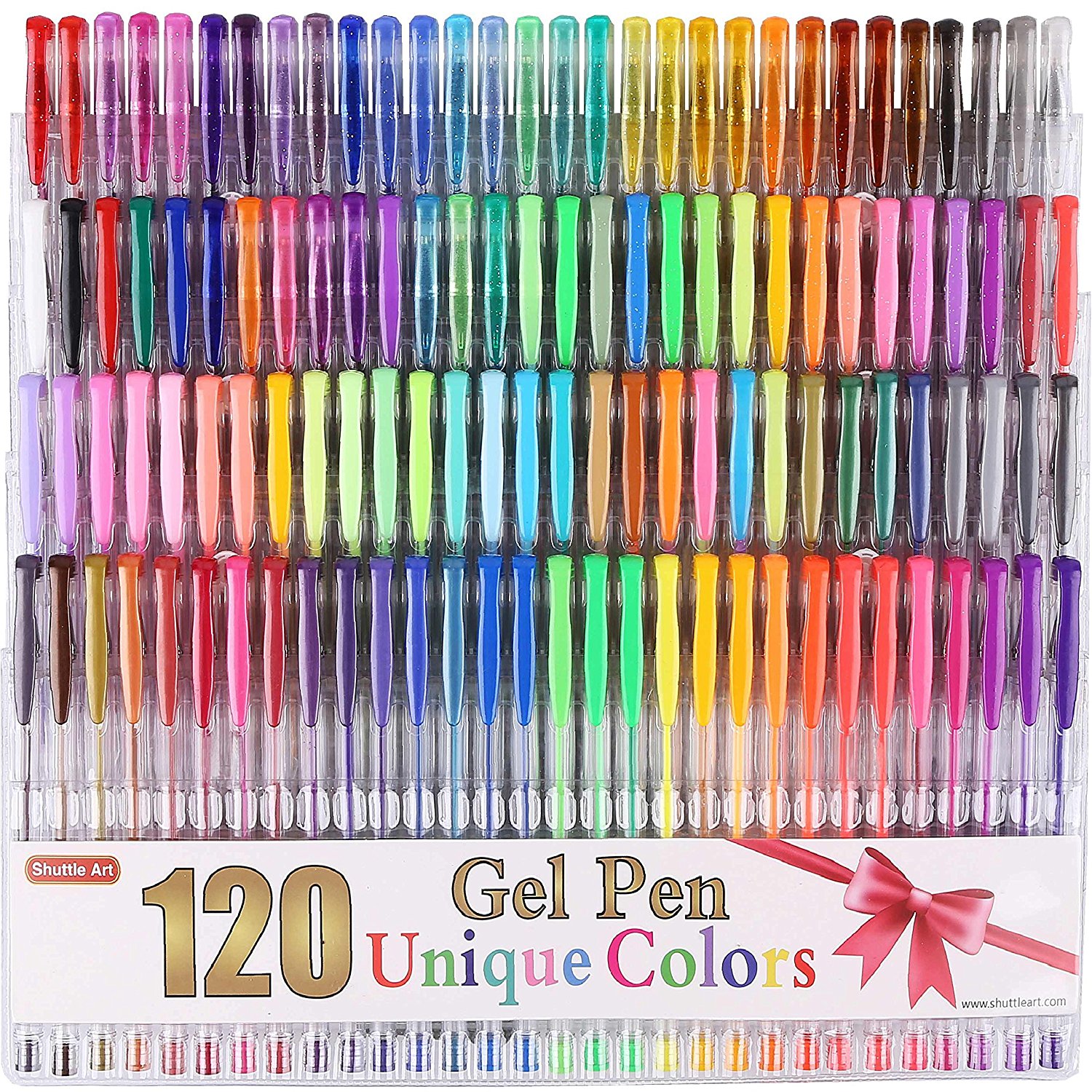 Shuttle Art 120 Unique Colors Gel Pen Set – Just $19.89!
