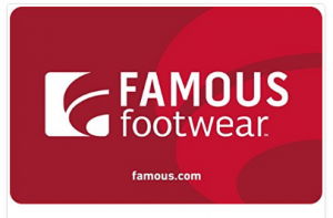 $50 Famous Footwear Gift Card, Just $40!