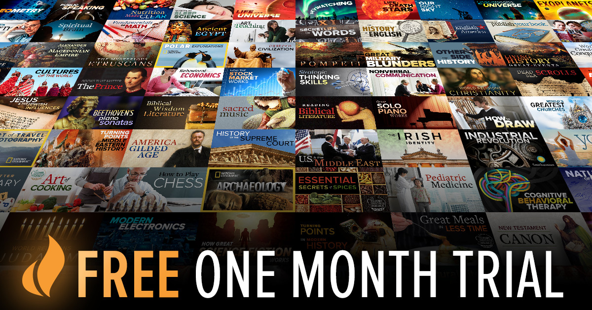 Unlimited Streaming To Everything You’ve Ever Wanted To Learn! Free Month Trial!