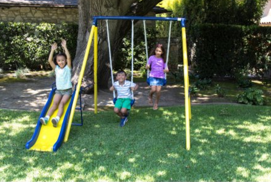 Sportspower Power Play Time Metal Swing Set Just $59.00!