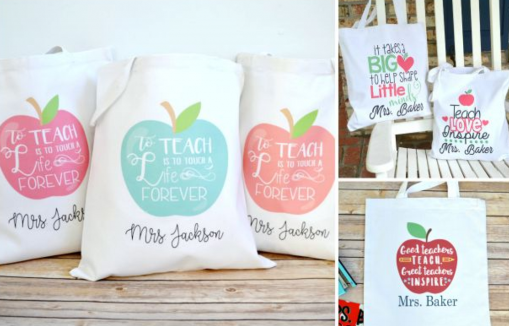 Personalized Totes for Teachers Just $8.95! (Reg. $18.95)