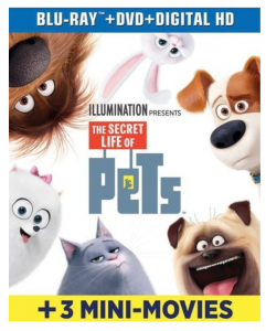 HOT! The Secret Life of Pets Blu-Ray/DVD Combo Pack & FREE SING Lunch Box Just $12.99!