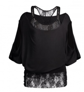 Lace Tee Insert Cold Shoulder Batwing Top Just $8.65 Shipped! Lace Tee Insert Cold Shoulder Batwing Top Just $8.65 Shipped!