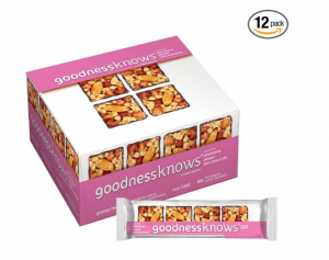 goodnessknows Strawberry, Peanut and Dark Chocolate Snack Squares 12-Count Just $11.78!